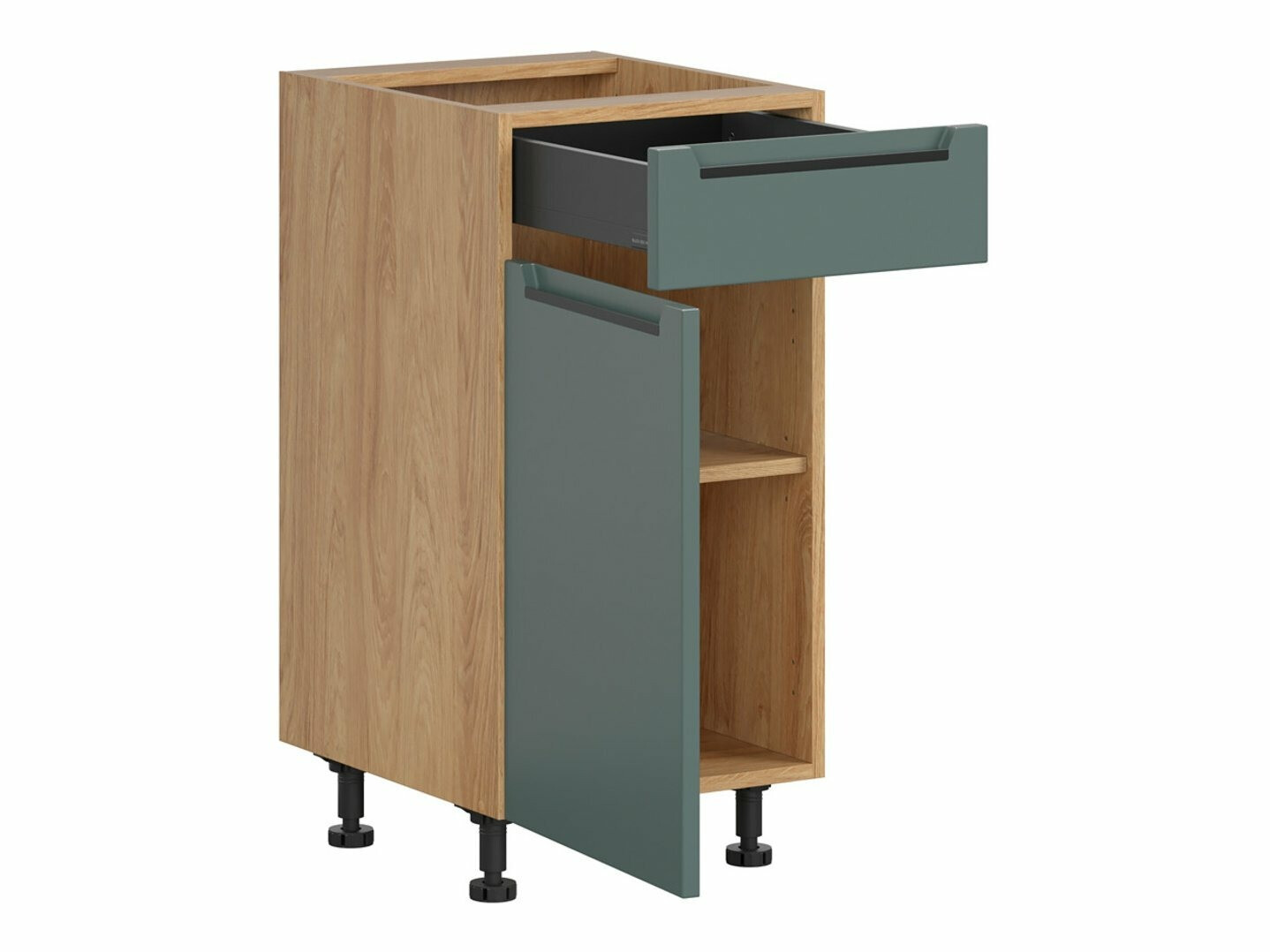 Modularni ormarić s ladicom i vratima Riso Green 103