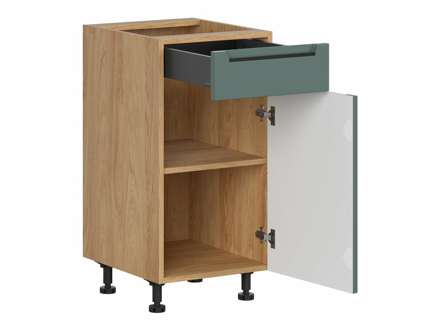 Modularni ormarić s ladicom i vratima Riso Green 103