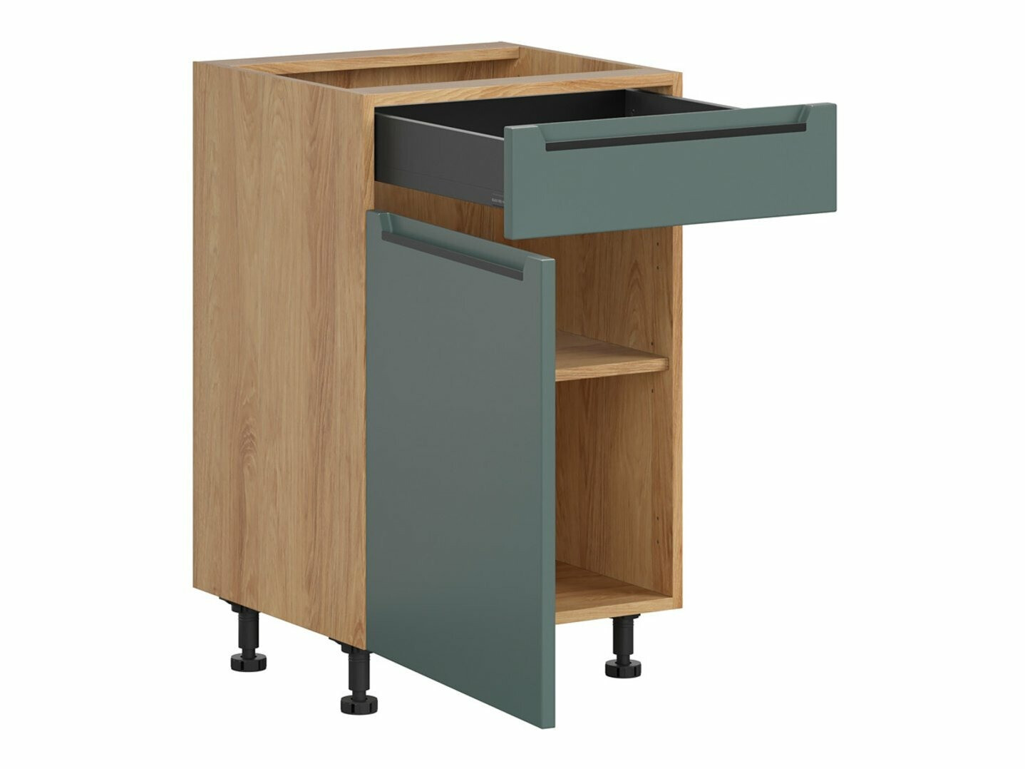 Modularni ormarić s ladicom i vratima Riso Green 104