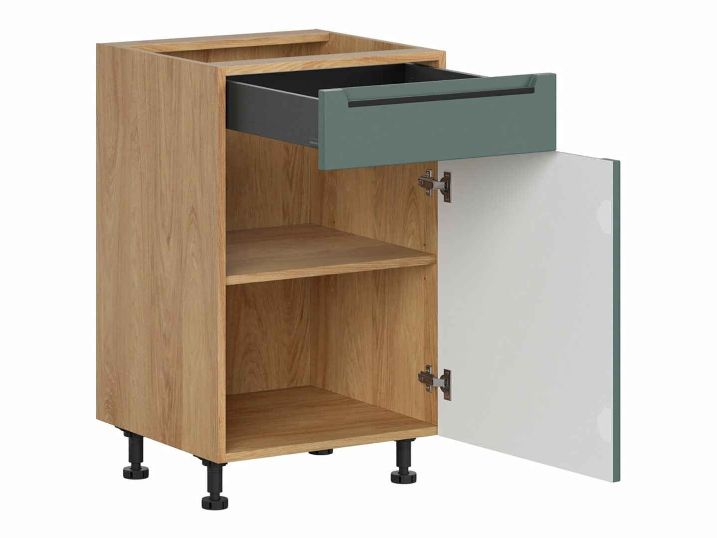 Modularni ormarić s ladicom i vratima Riso Green 104