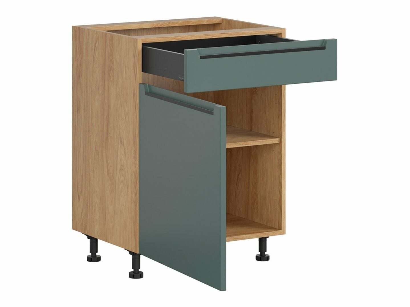 Modularni ormarić s ladicom i vratima Riso Green 105