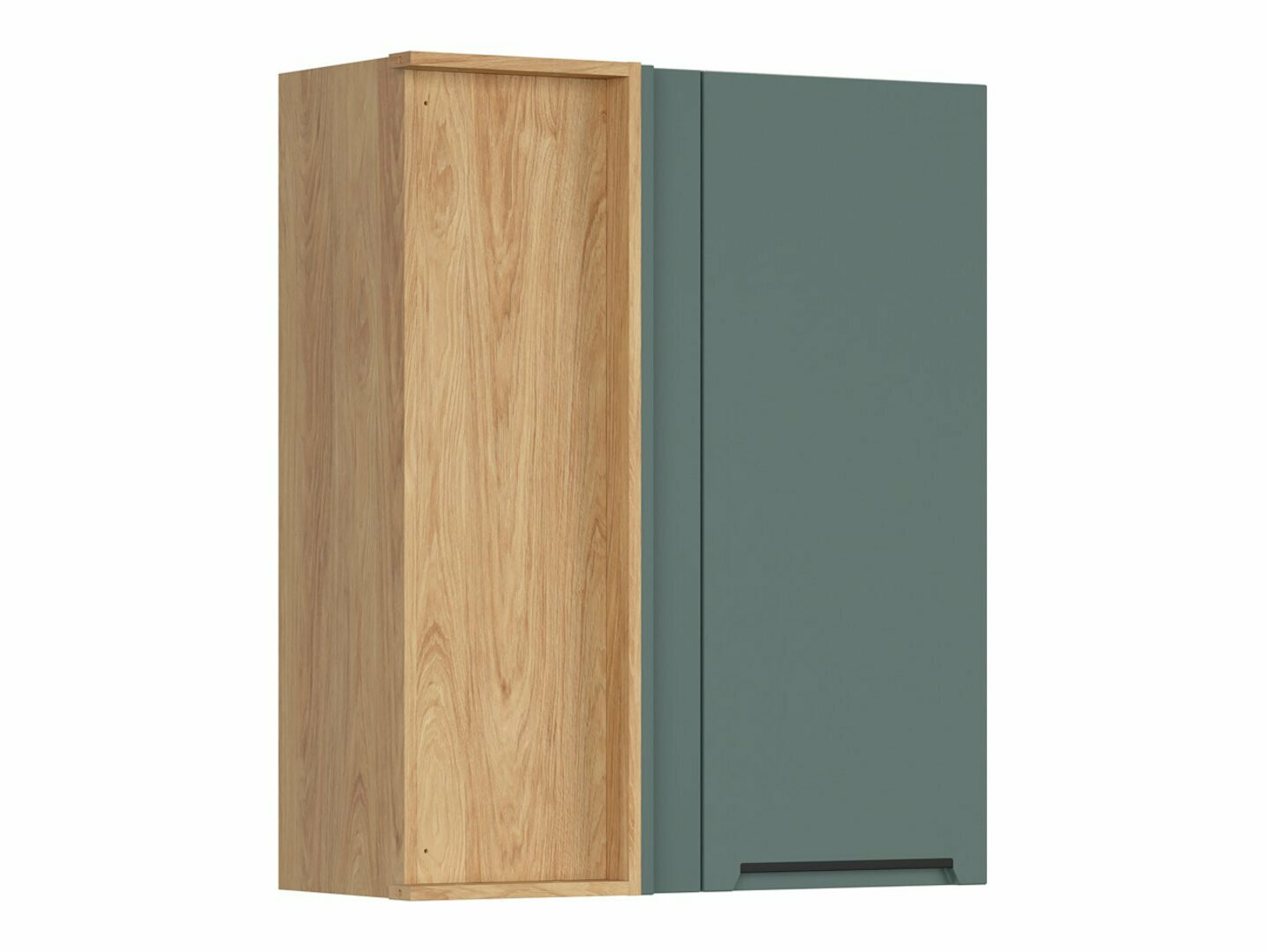Modularan zidni kutni ormarić Riso Green 156