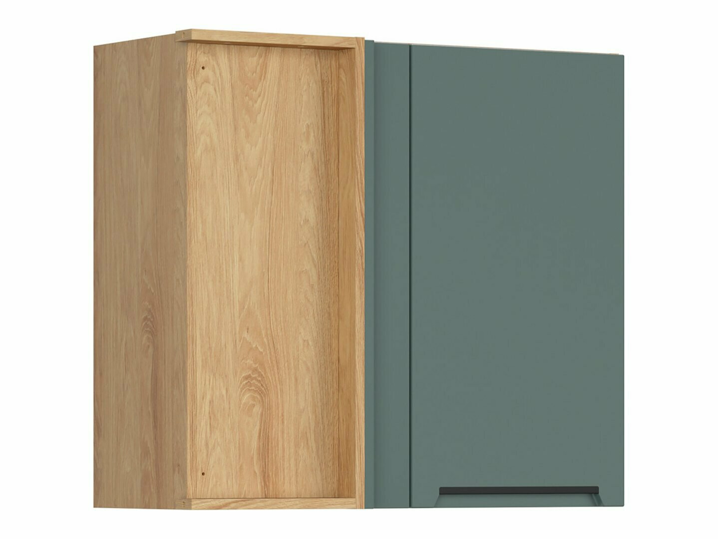 Modularan zidni kutni ormarić Riso Green 157