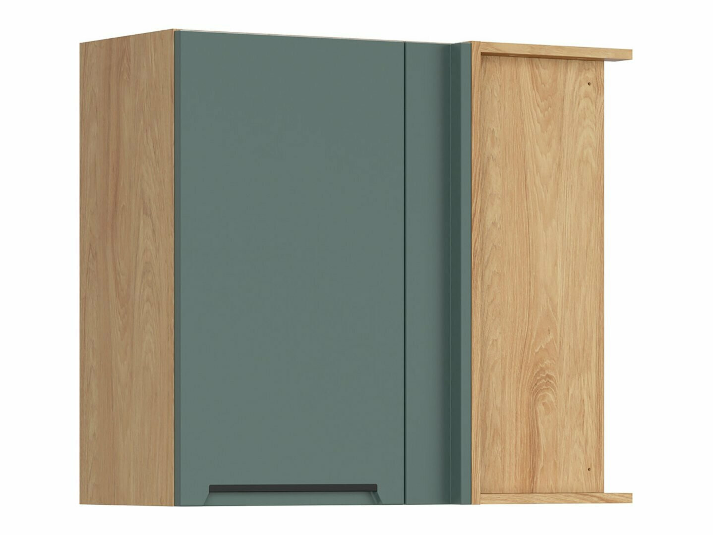 Modularan zidni kutni ormarić Riso Green 157