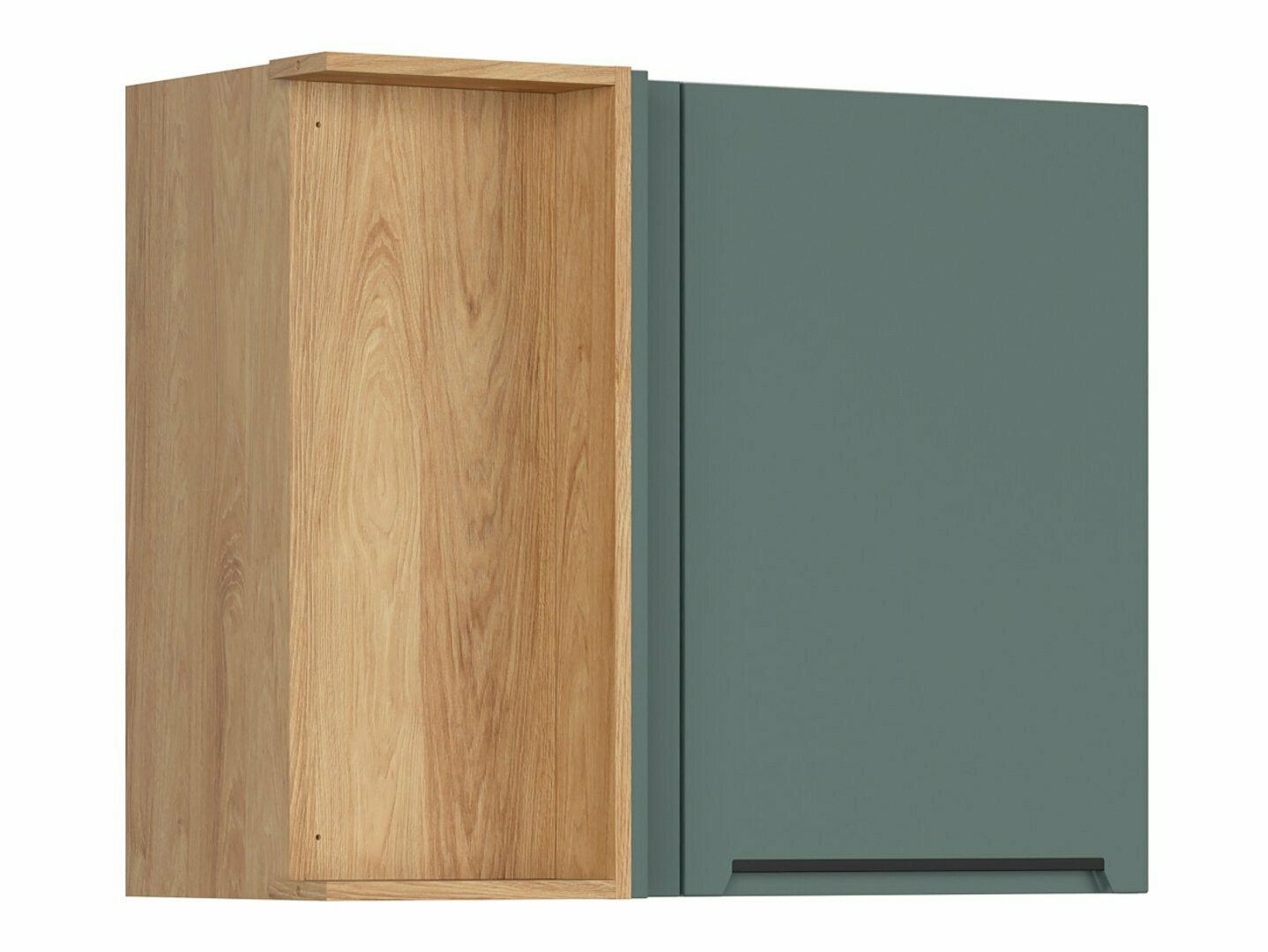 Modularan zidni kutni ormarić Riso Green 158