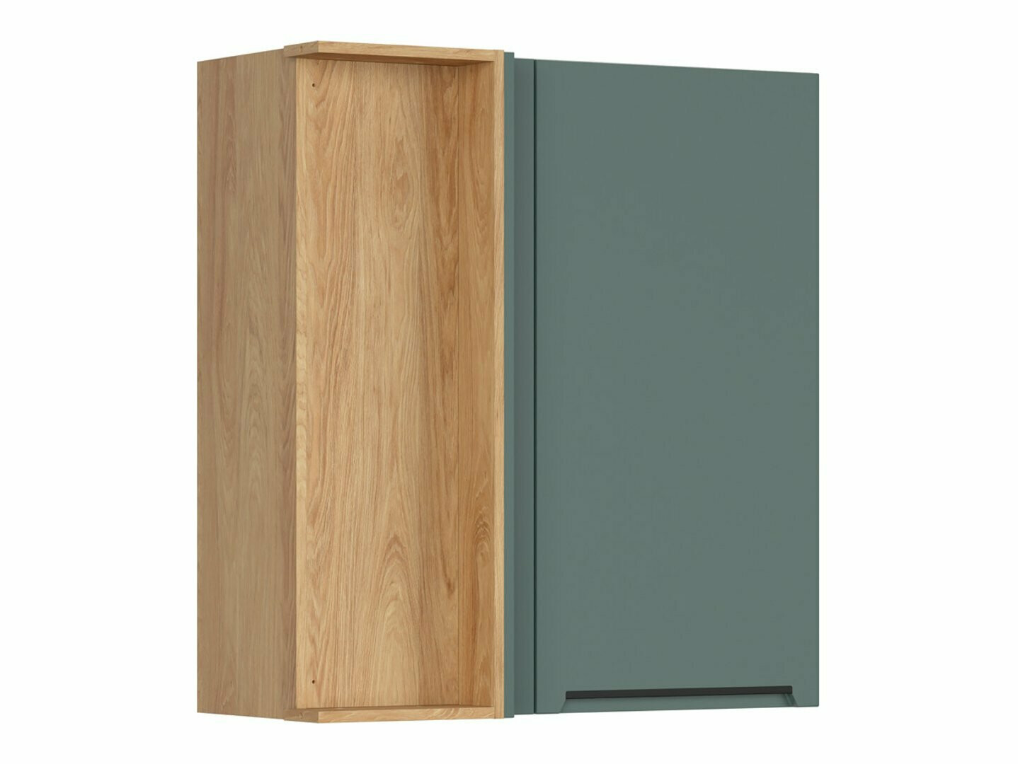 Modularan zidni kutni ormarić Riso Green 159