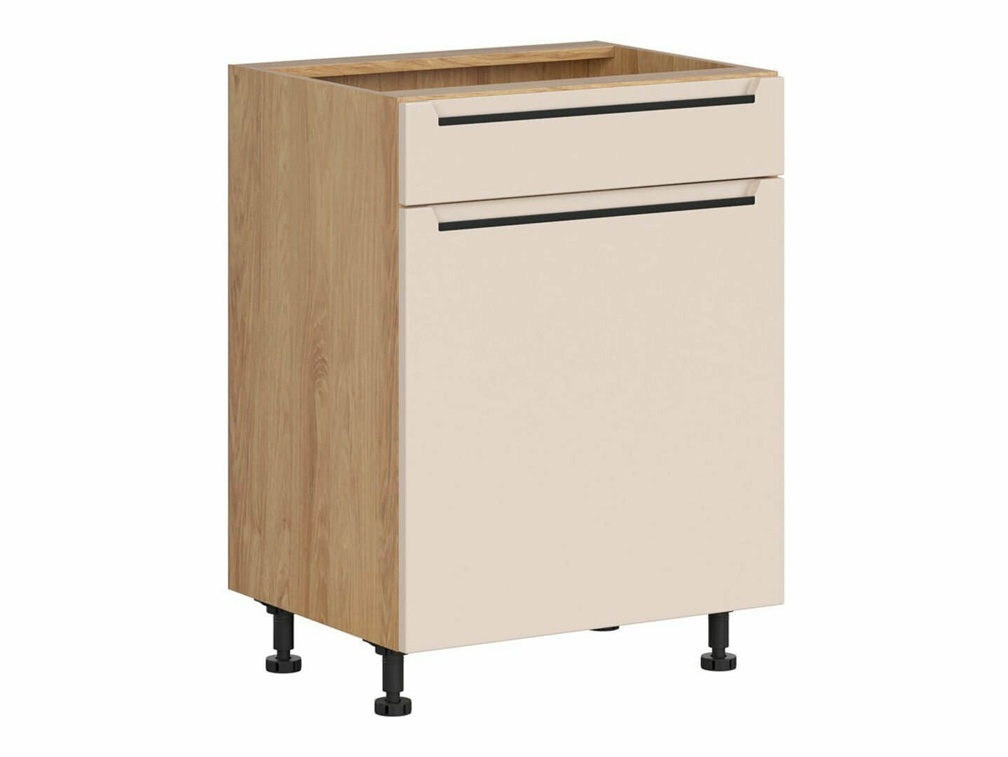Modularni ormarić s vratima Riso Beige 100