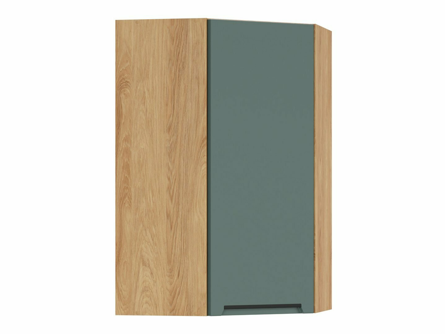 Modularan zidni kutni ormarić Riso Green 162