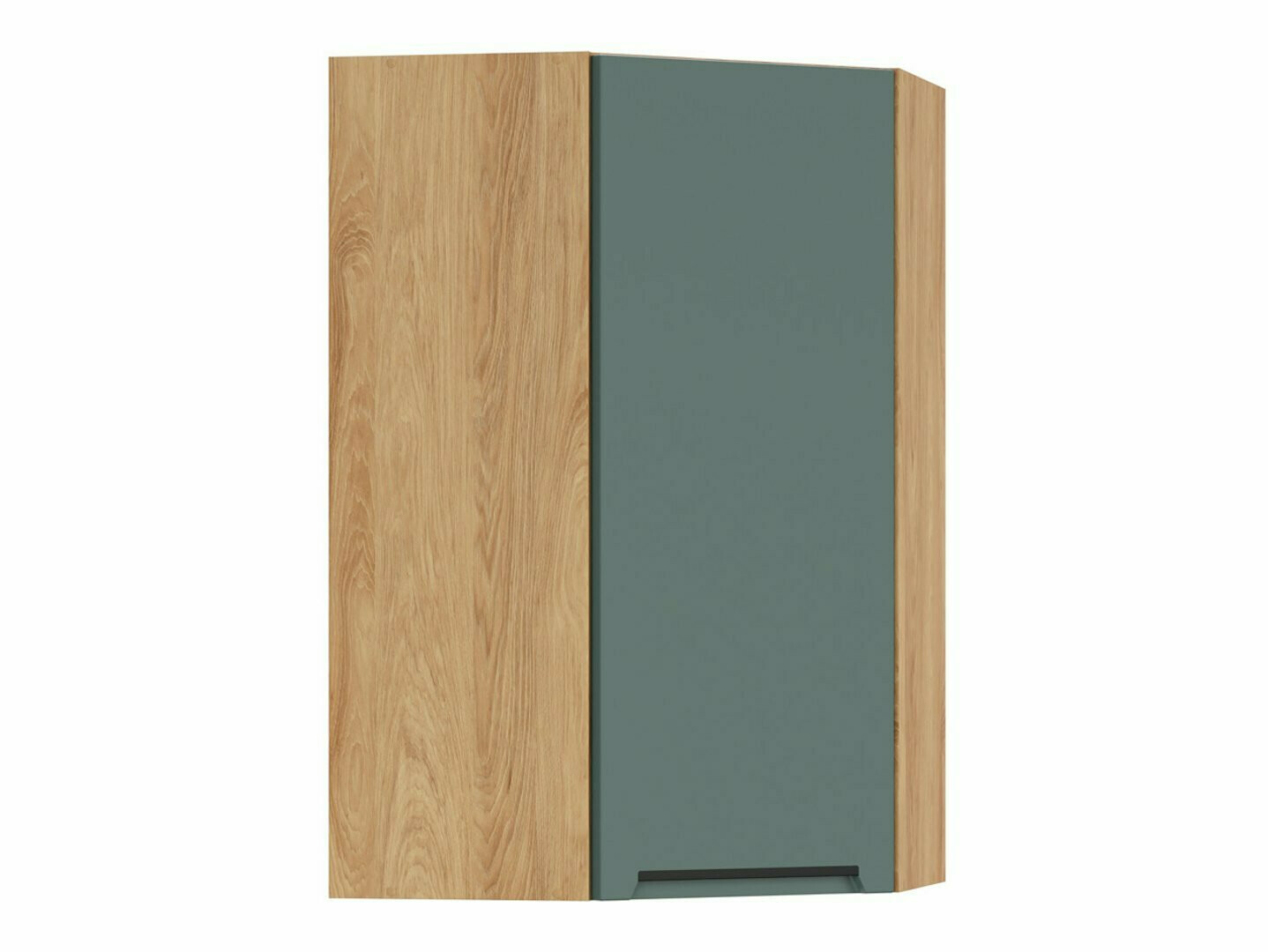 Modularan zidni kutni ormarić Riso Green 162