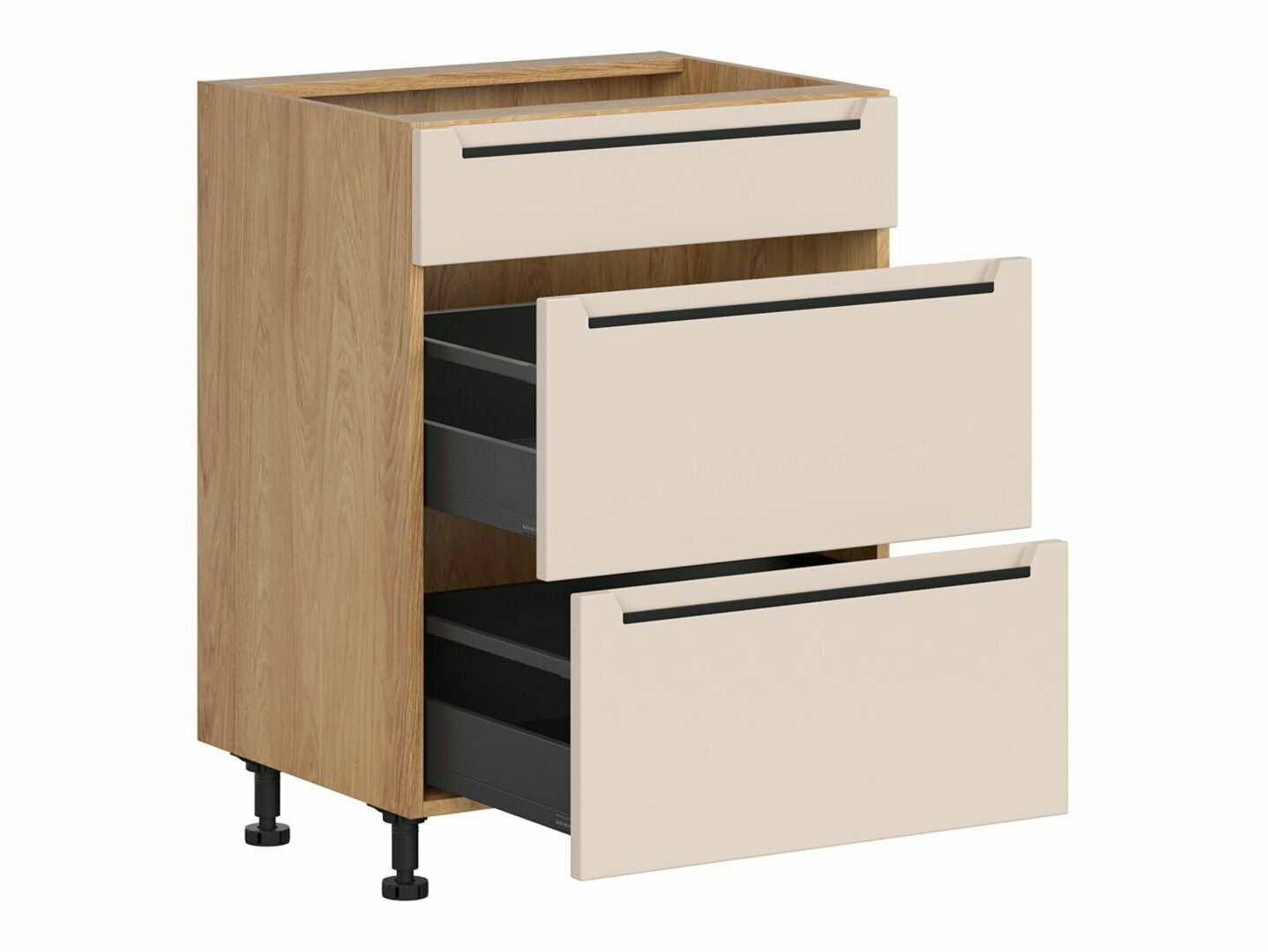 Modularni ormarić s ladicama Riso Beige 107