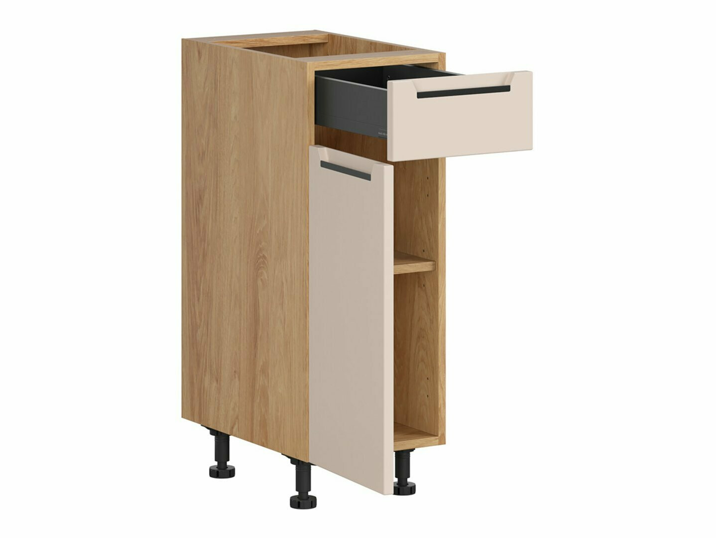Modularni ormarić s ladicom i vratima Riso Beige 102
