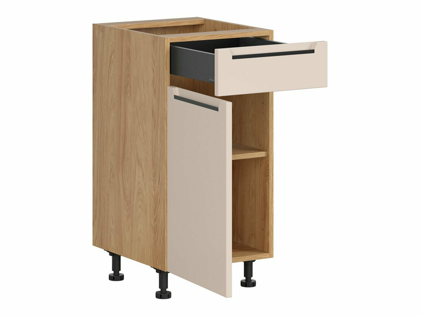 Modularni ormarić s ladicom i vratima Riso Beige 103