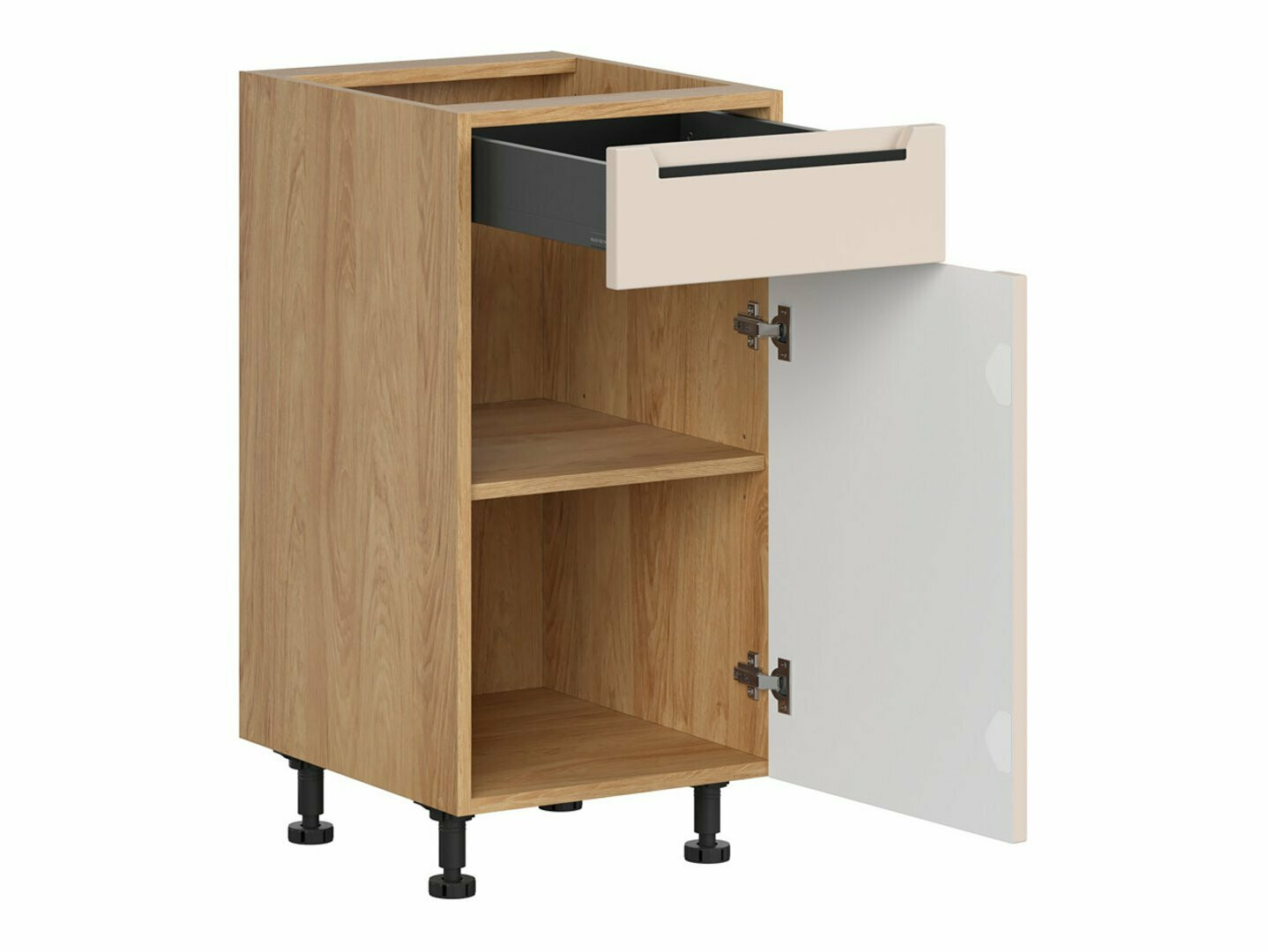 Modularni ormarić s ladicom i vratima Riso Beige 103