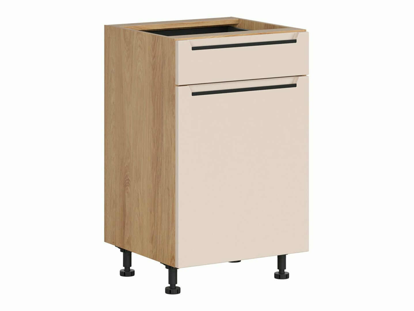 Modularni ormarić s ladicom i vratima Riso Beige 104