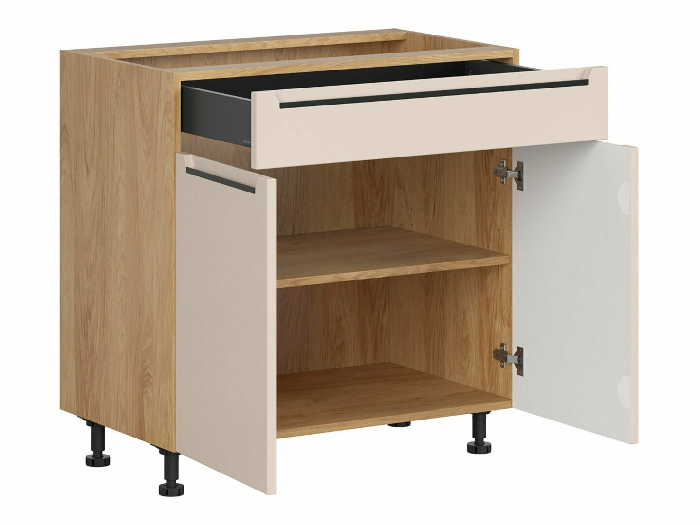 Modularni ormarić s ladicom i vratima Riso Beige 106