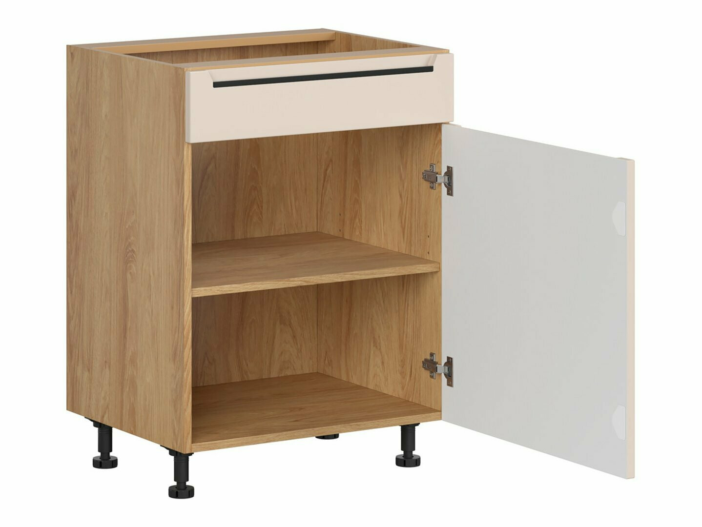 Modularni ormarić s vratima Riso Beige 100