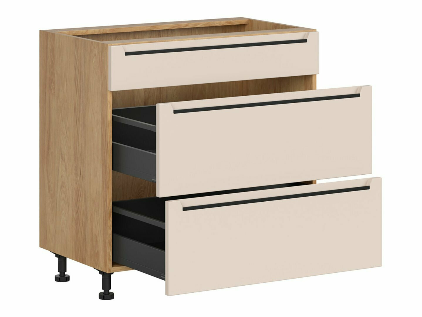 Modularni ormarić s ladicama Riso Beige 108
