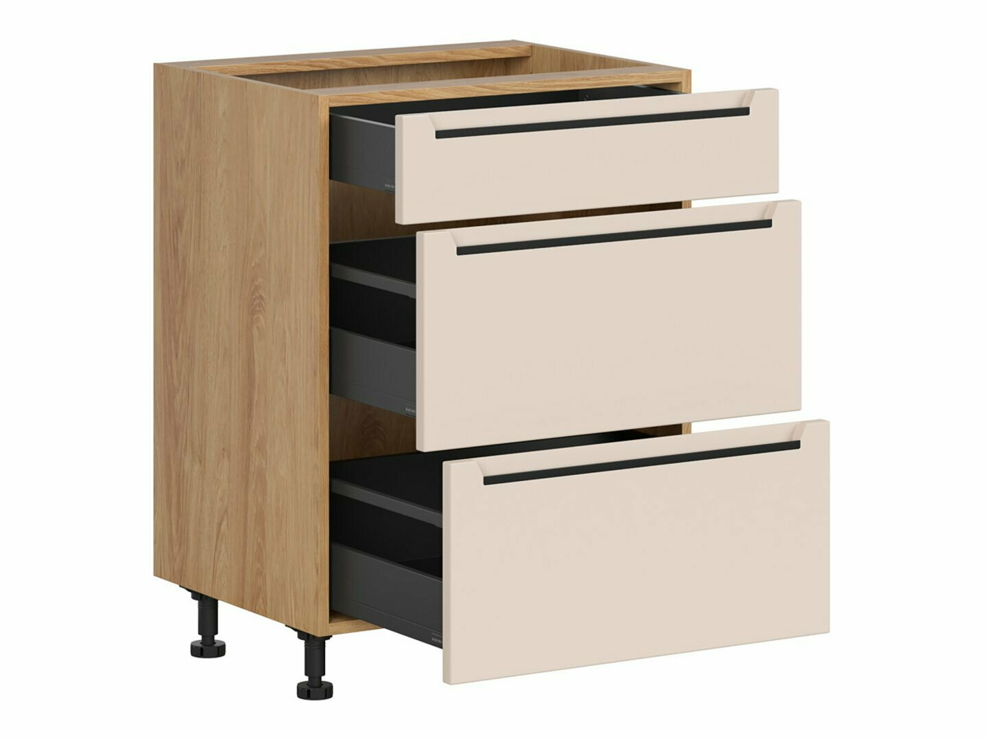Modularni ormarić s ladicama Riso Beige 110