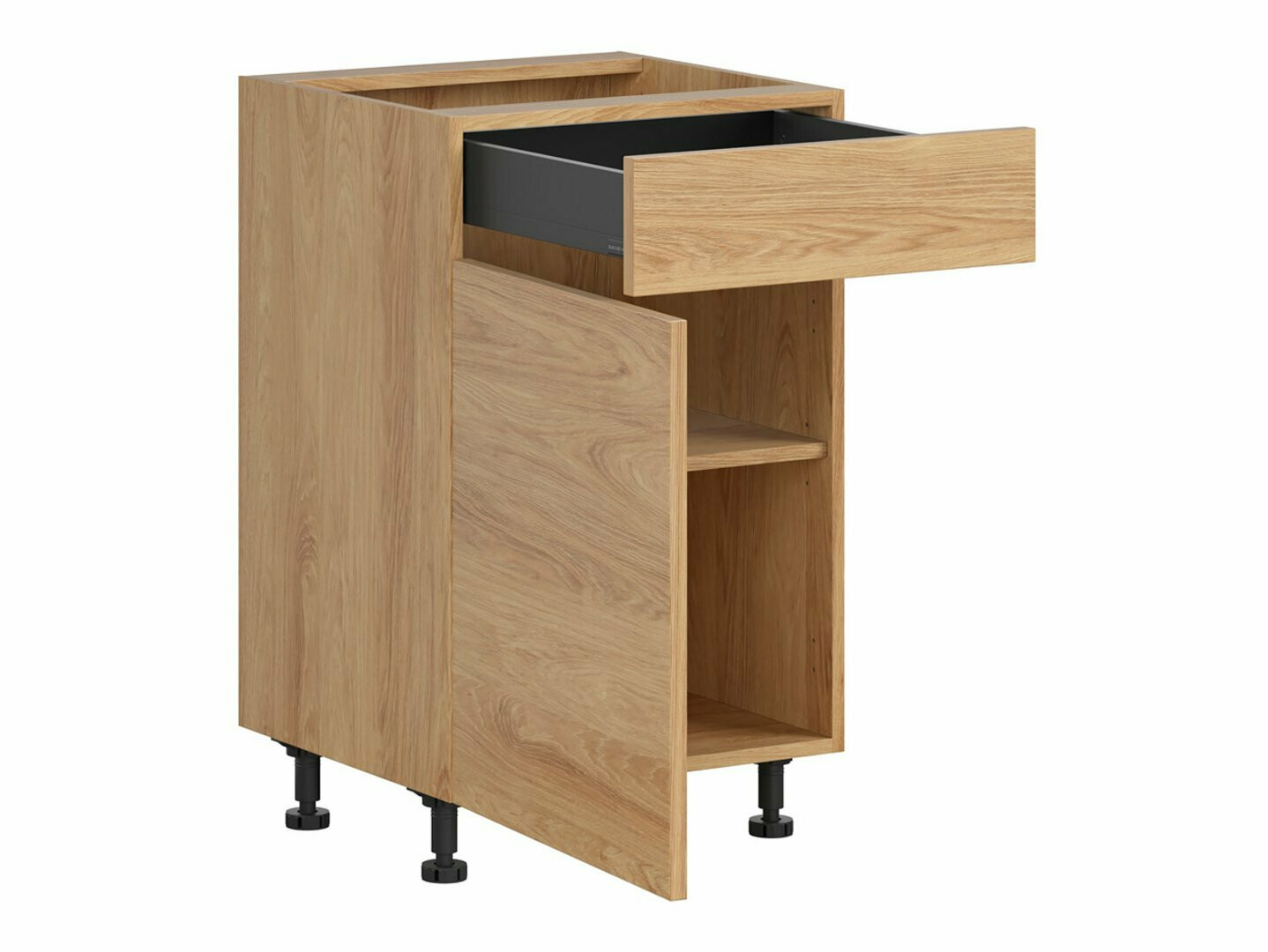 Modularni ormarić s ladicom i vratima Amper Oak 104