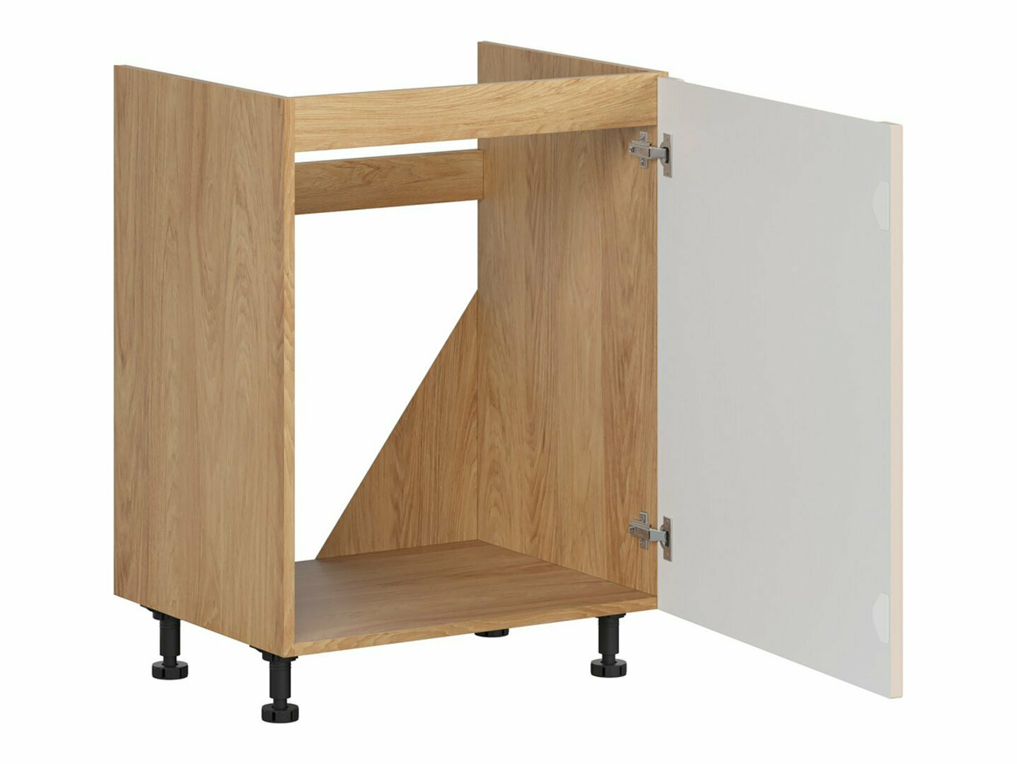 Modularni ormarić za sudoper s vratima Riso Beige 124