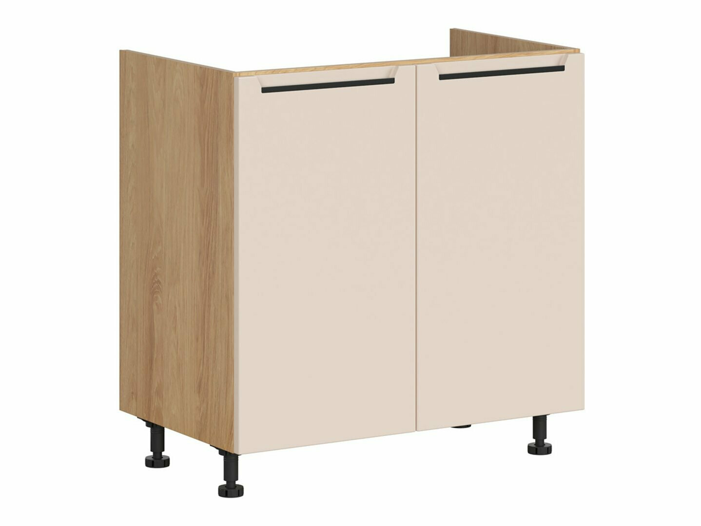 Modularni ormarić za sudoper s vratima Riso Beige 125