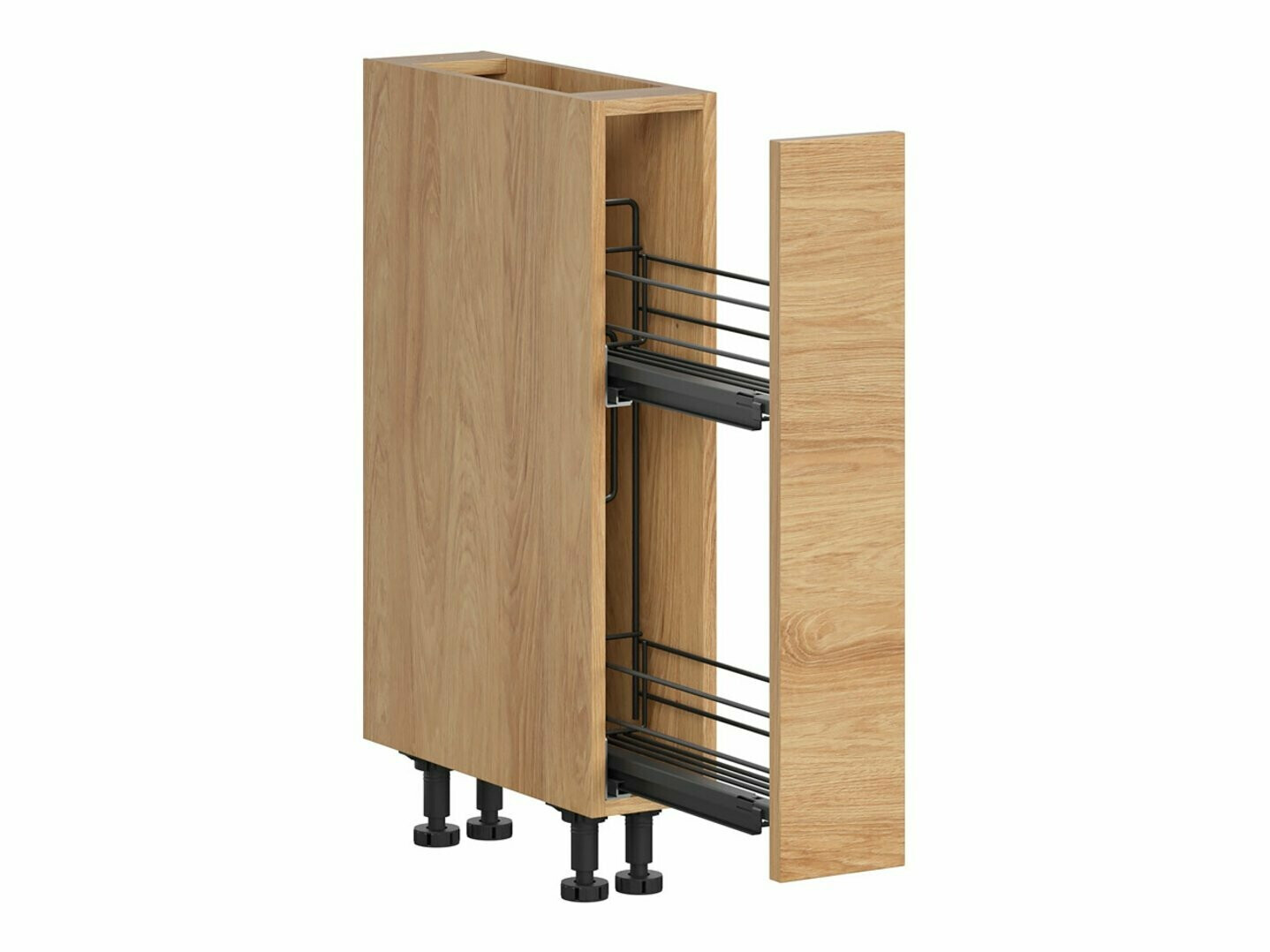 Modularni ormarić s izvlačnom košarom Amper Oak 121