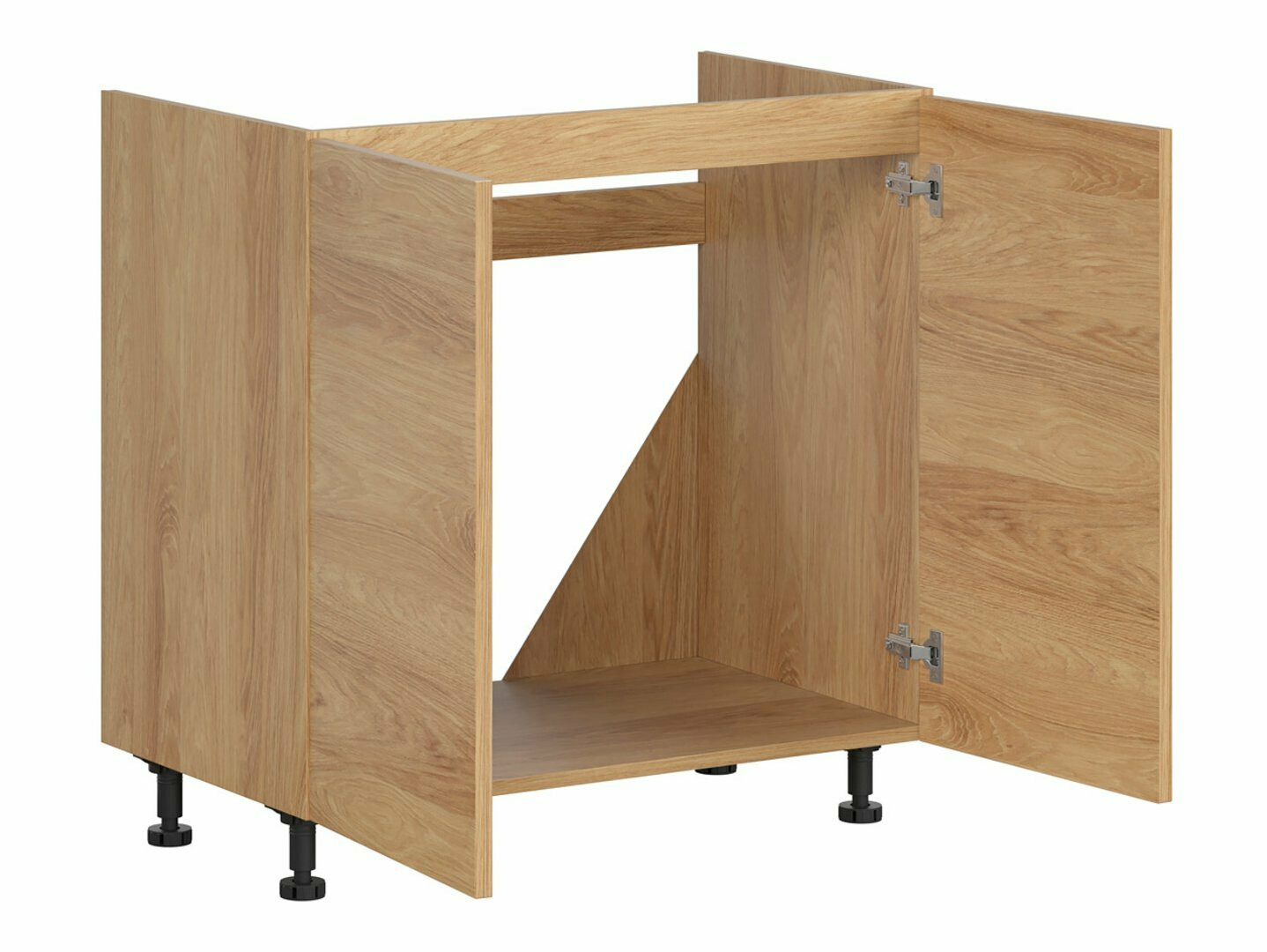 Modularni ormarić za sudoper s vratima Amper Oak 125