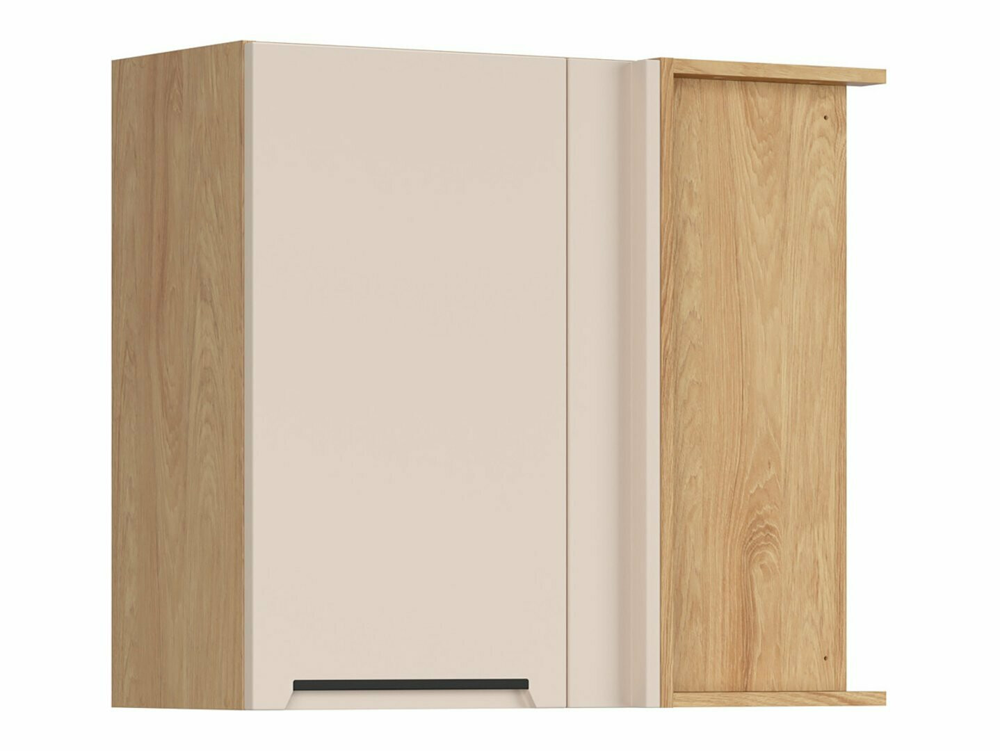 Modularan zidni kutni ormarić Riso Beige 156