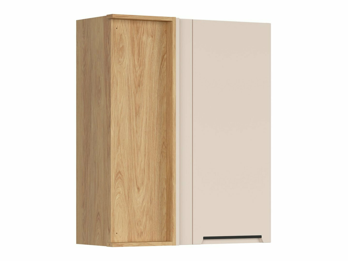 Modularan zidni kutni ormarić Riso Beige 157