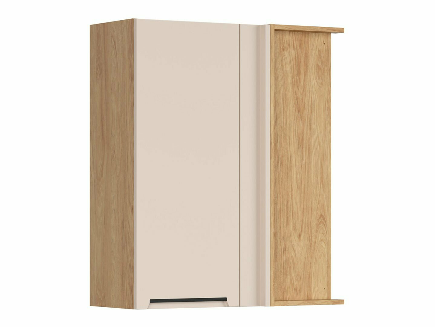 Modularan zidni kutni ormarić Riso Beige 157