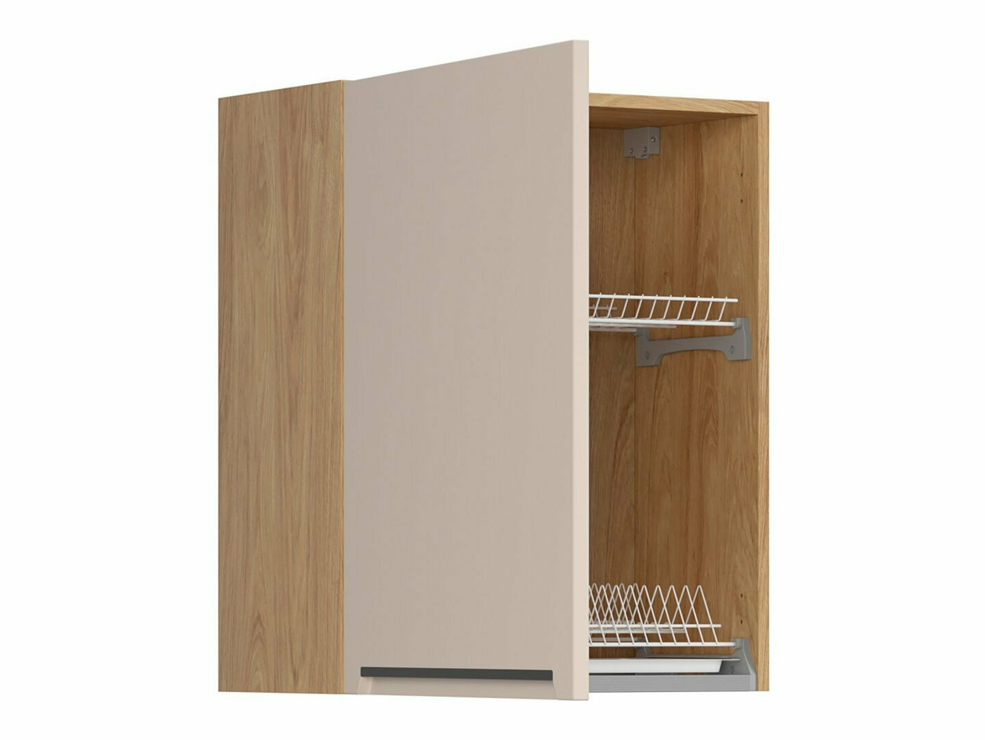 Modularan zidni ormarić sa cjedilom za posuđe Riso Beige 153