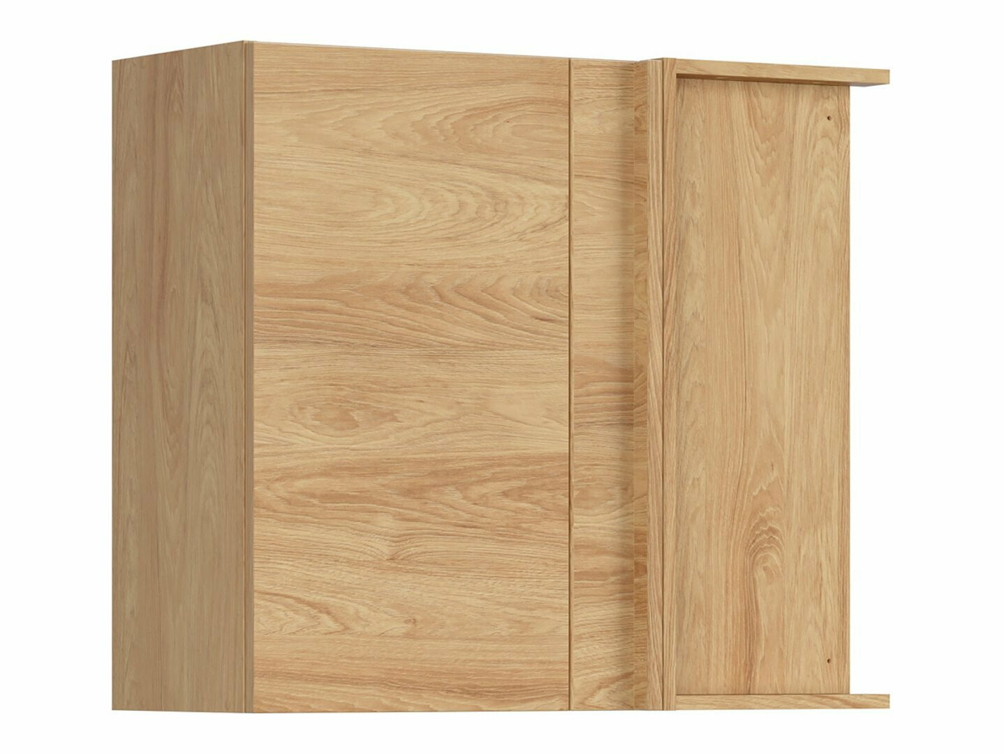 Modularan zidni kutni ormarić Amper Oak 155