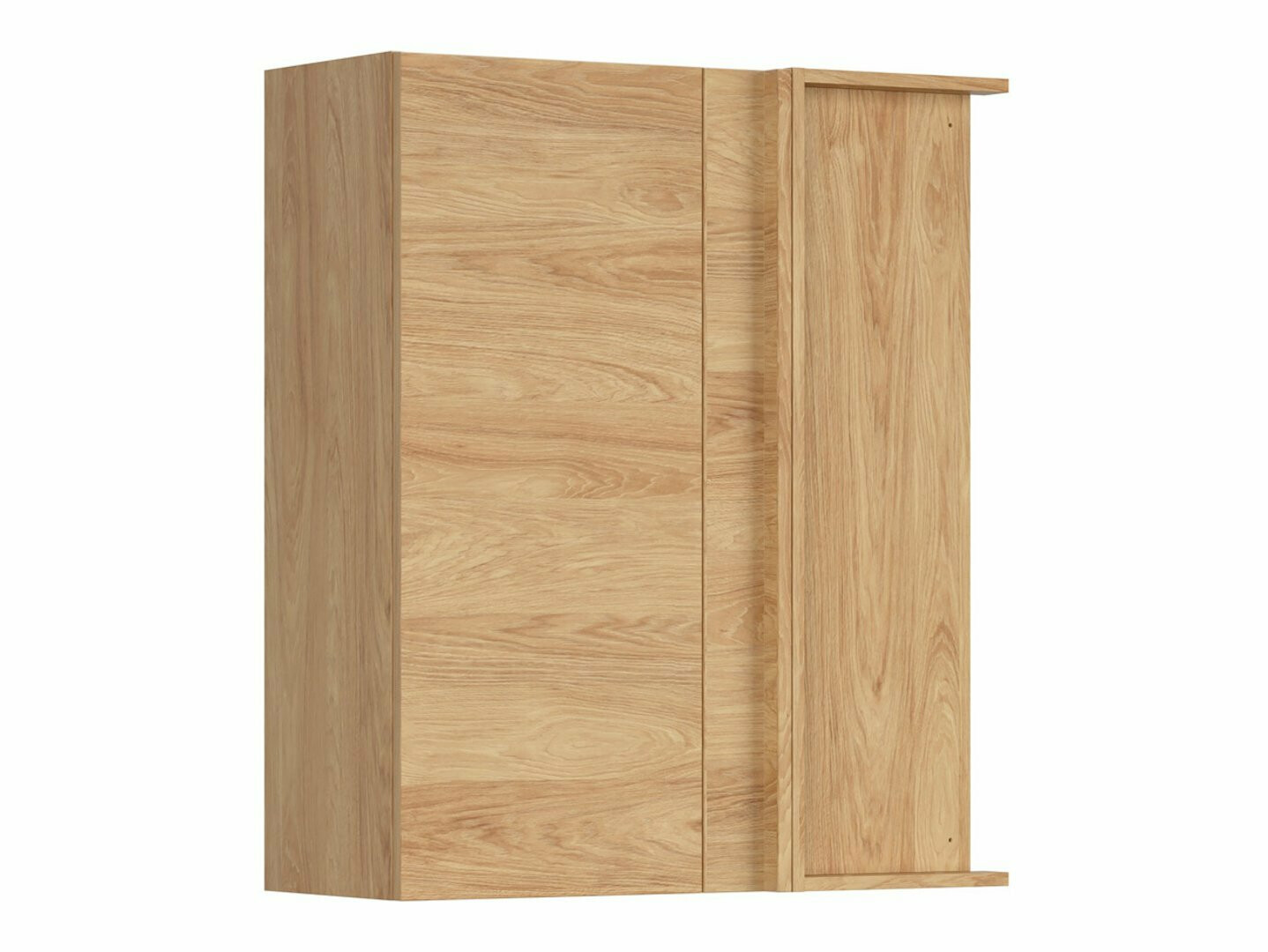 Modularan zidni kutni ormarić Amper Oak 156