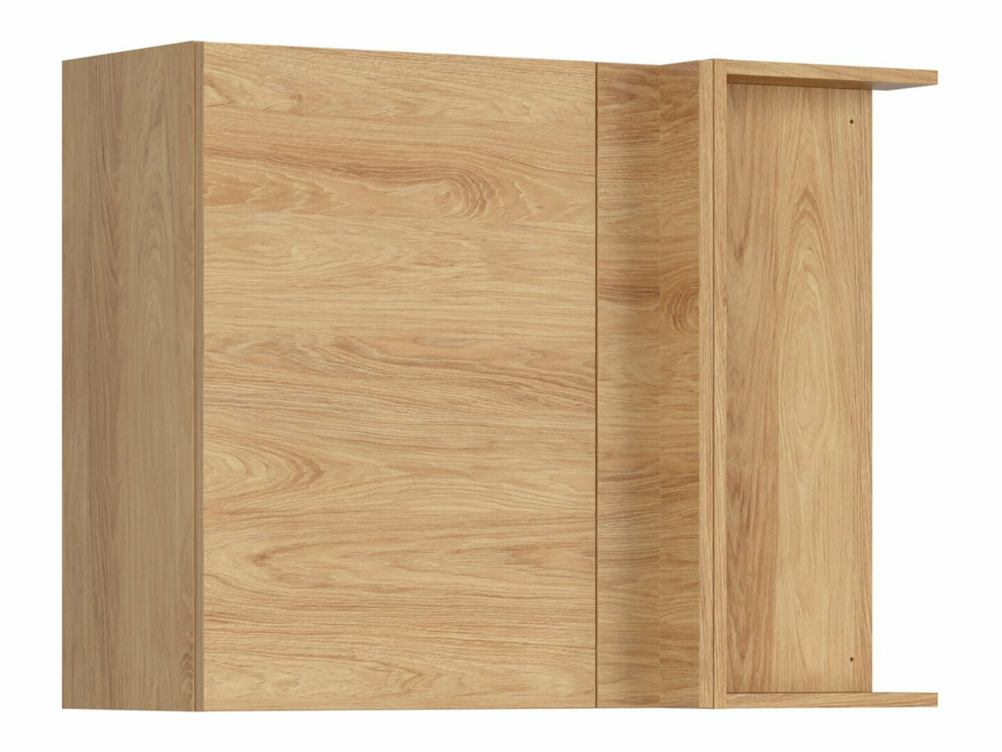 Modularan zidni kutni ormarić Amper Oak 157