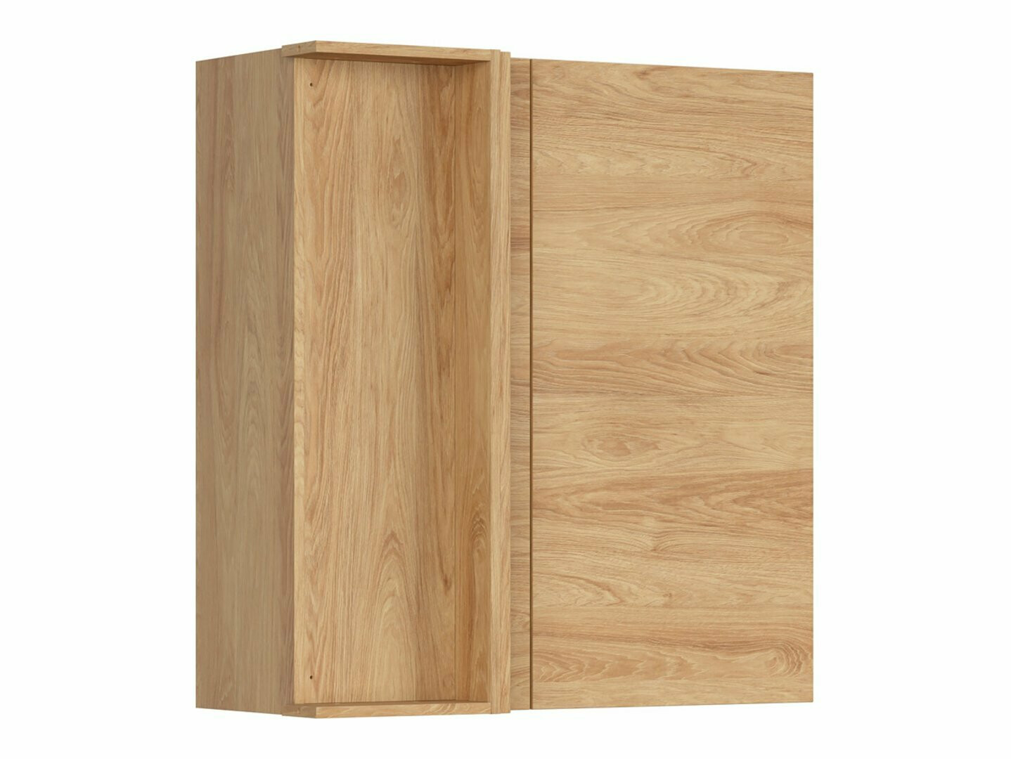 Modularan zidni kutni ormarić Amper Oak 158