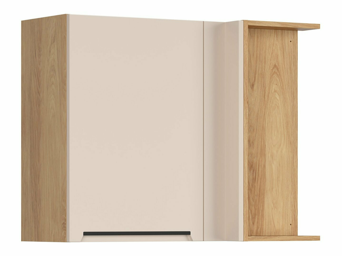 Modularan zidni kutni ormarić Riso Beige 158