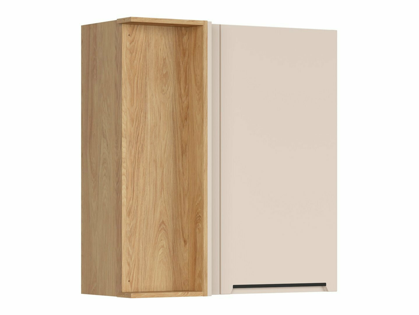 Modularan zidni kutni ormarić Riso Beige 159