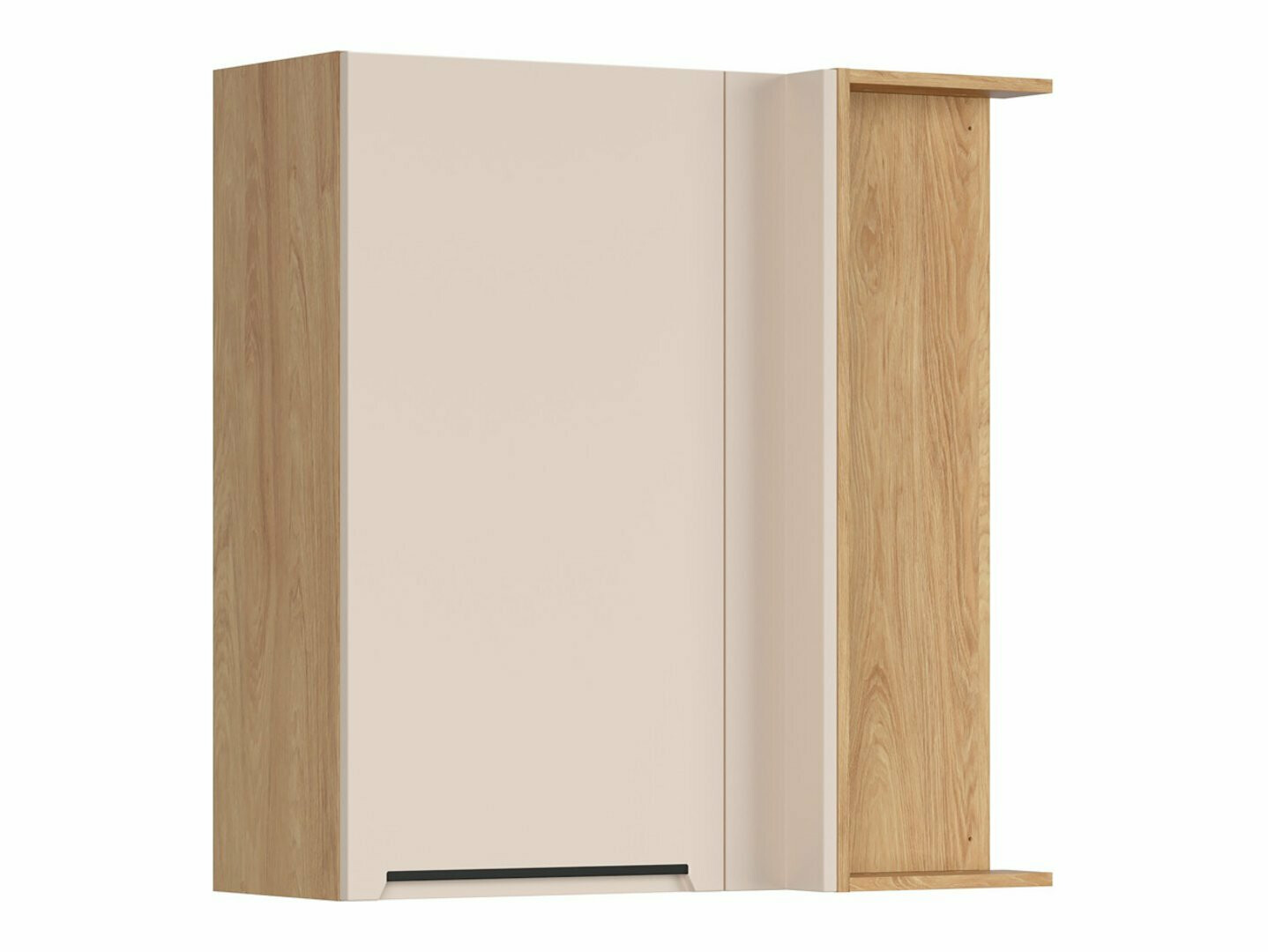 Modularan zidni kutni ormarić Riso Beige 159