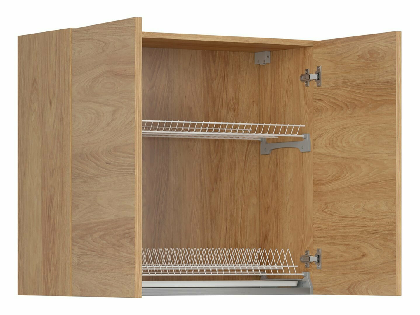 Modularan zidni ormarić sa cjedilom za posuđe Amper Oak 153