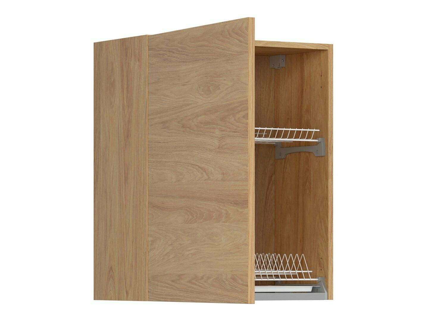 Modularan zidni ormarić sa cjedilom za posuđe Soli Oak 161