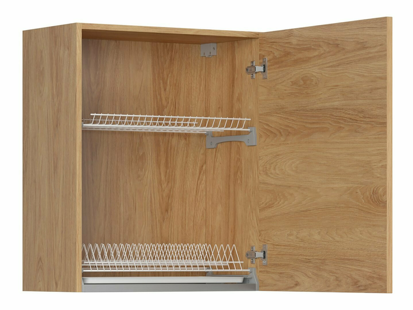 Modularan zidni ormarić sa cjedilom za posuđe Soli Oak 161