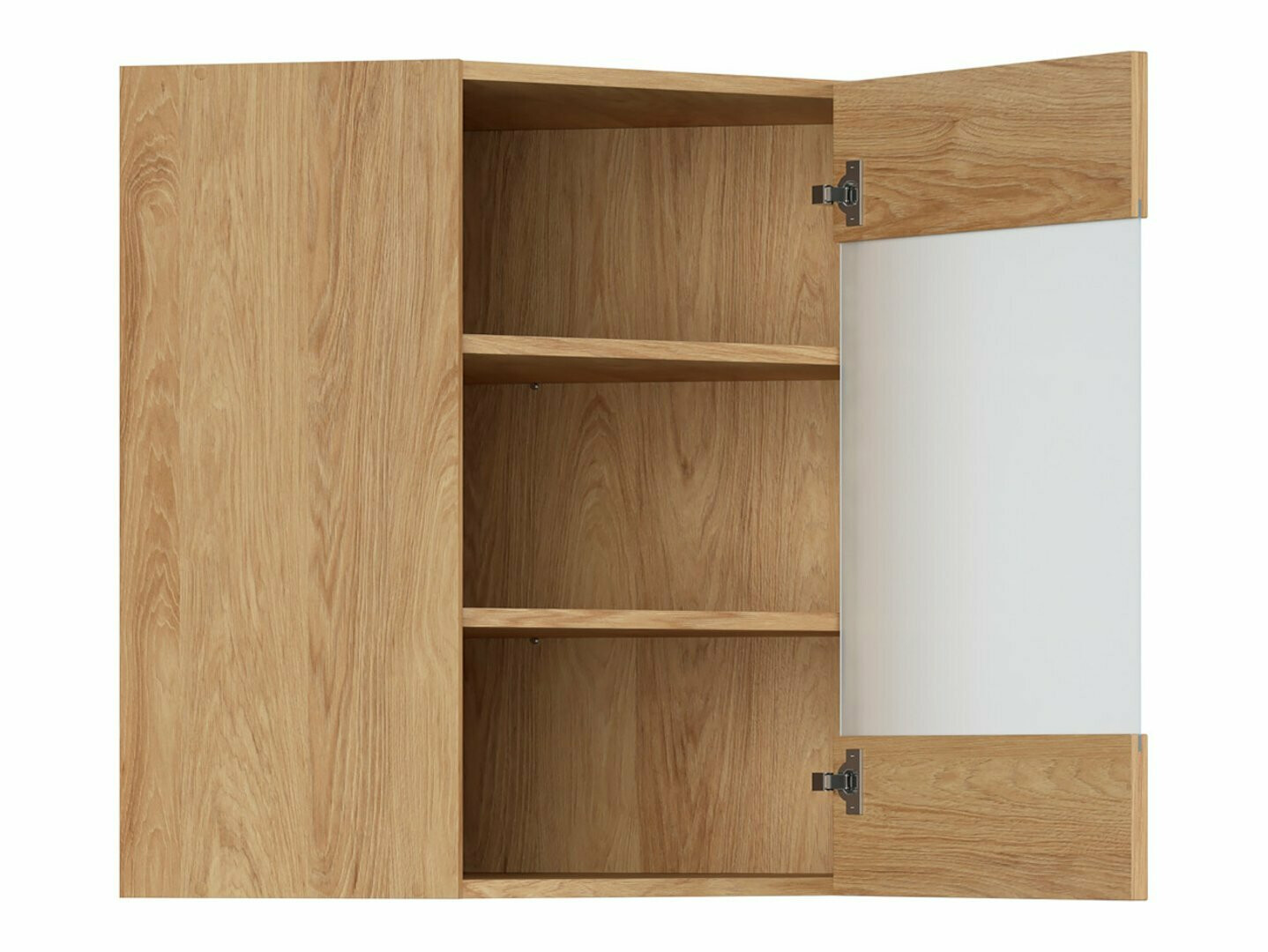 Modularan zidni kutni ormarić Soli Cream 177