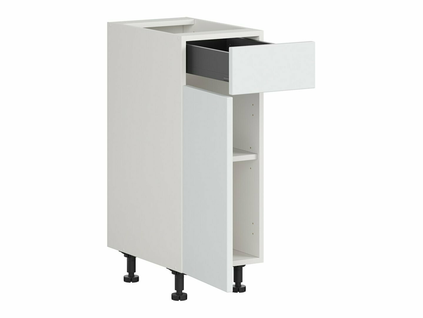 Modularni ormarić s ladicom i vratima Top White 102