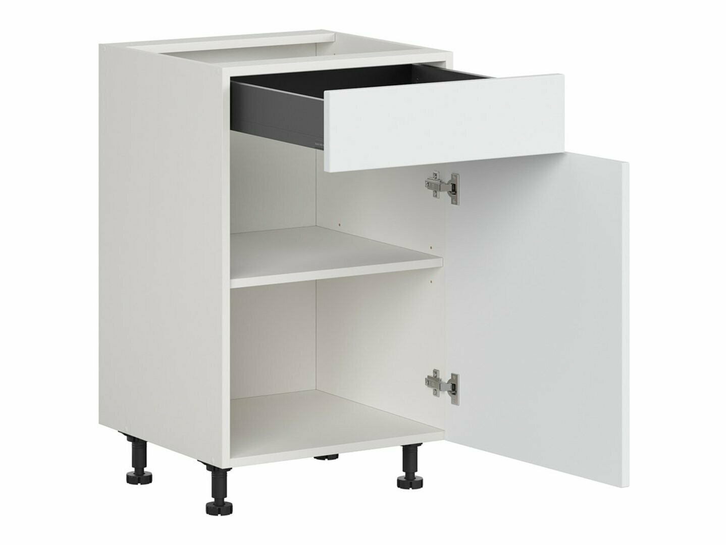 Modularni ormarić s ladicom i vratima Top White 104