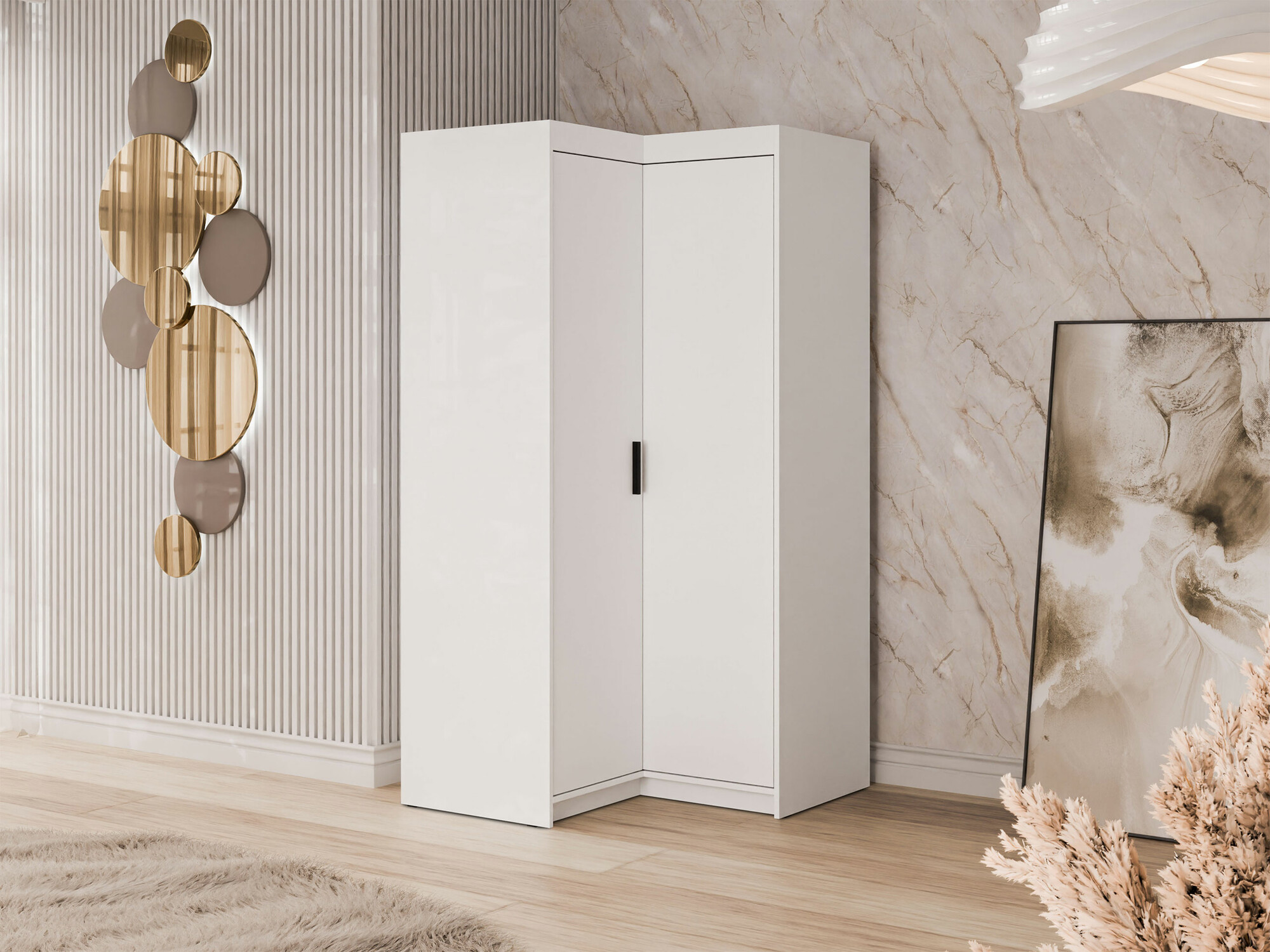 Kutni ormar Novduni 116 (Bijela)