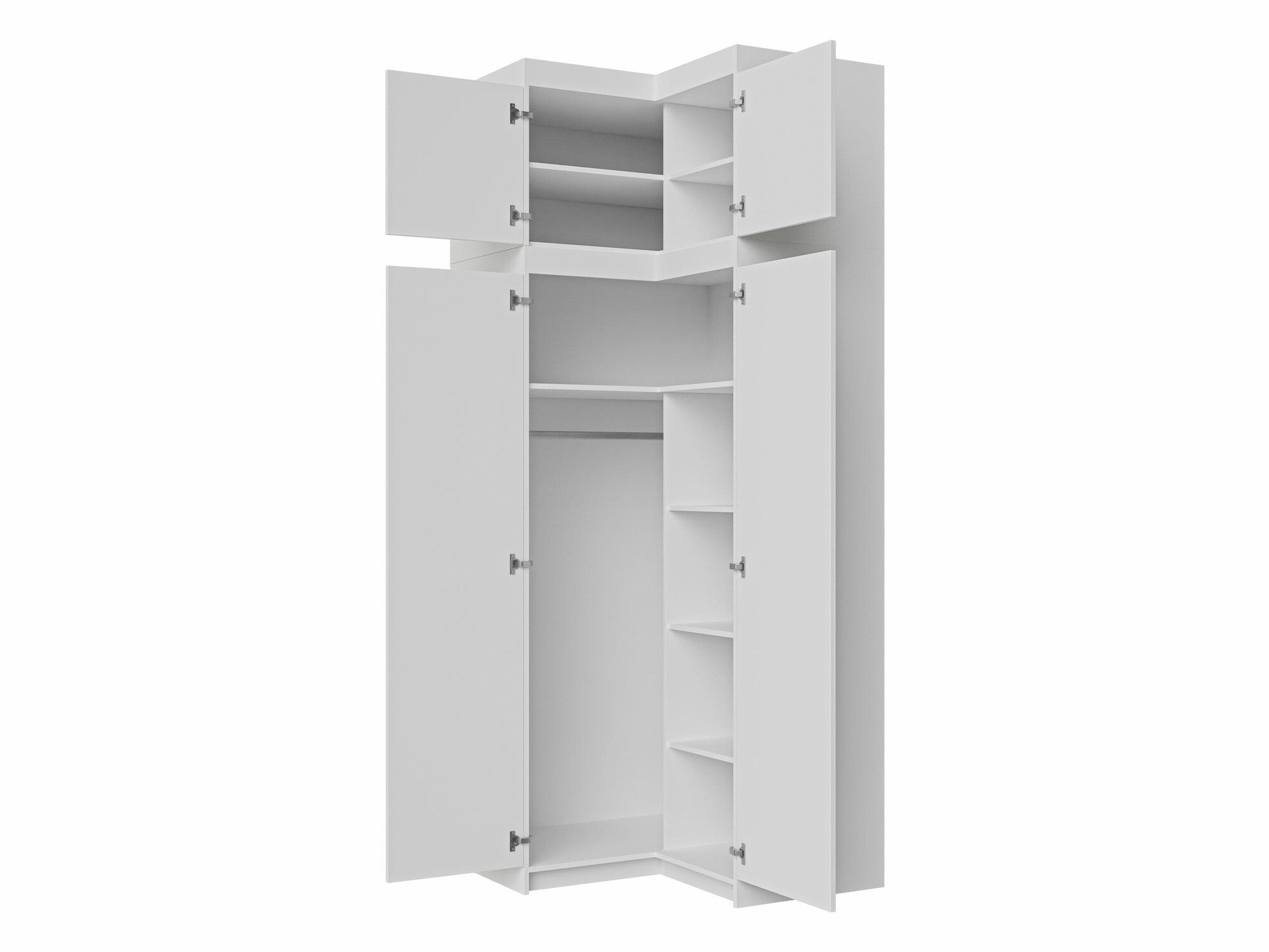 Kutni ormar Novduni 121 (Bijela)