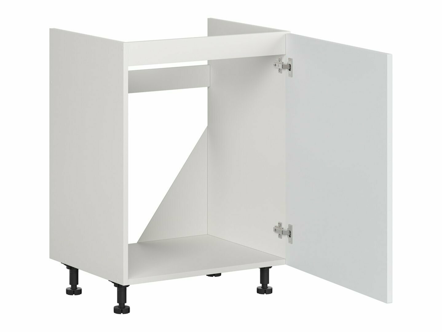 Modularni ormarić za sudoper s vratima Top White 124