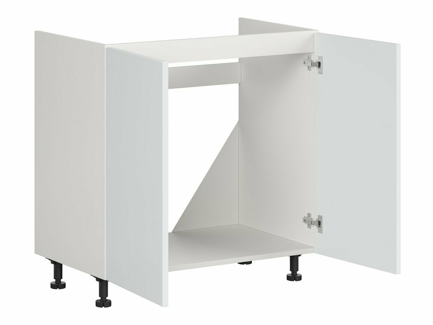 Modularni ormarić za sudoper s vratima Top White 125