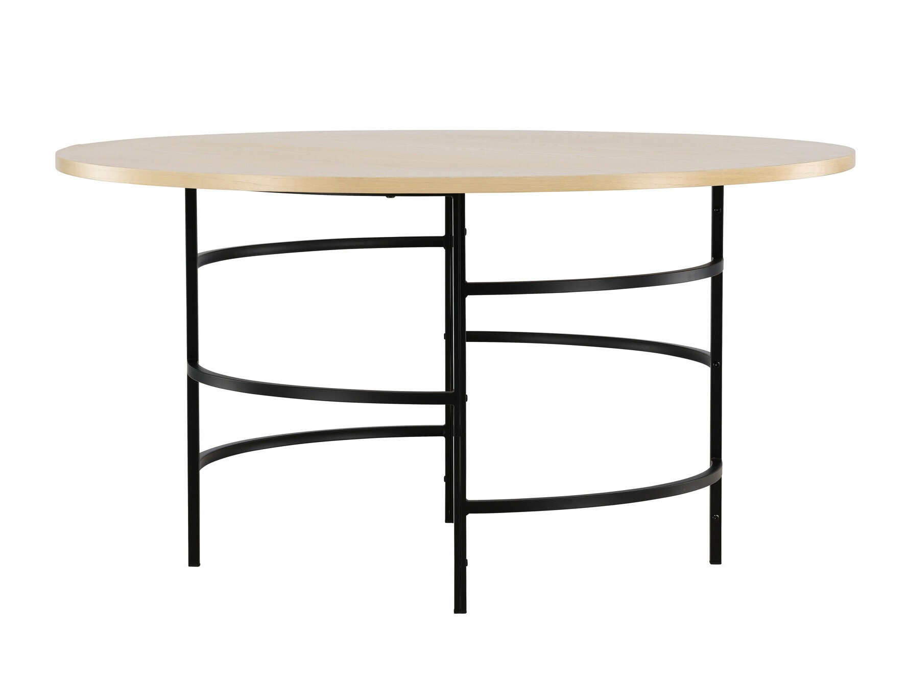 Stol Dallas 4695 (Crna + Svijetlo smeđa)