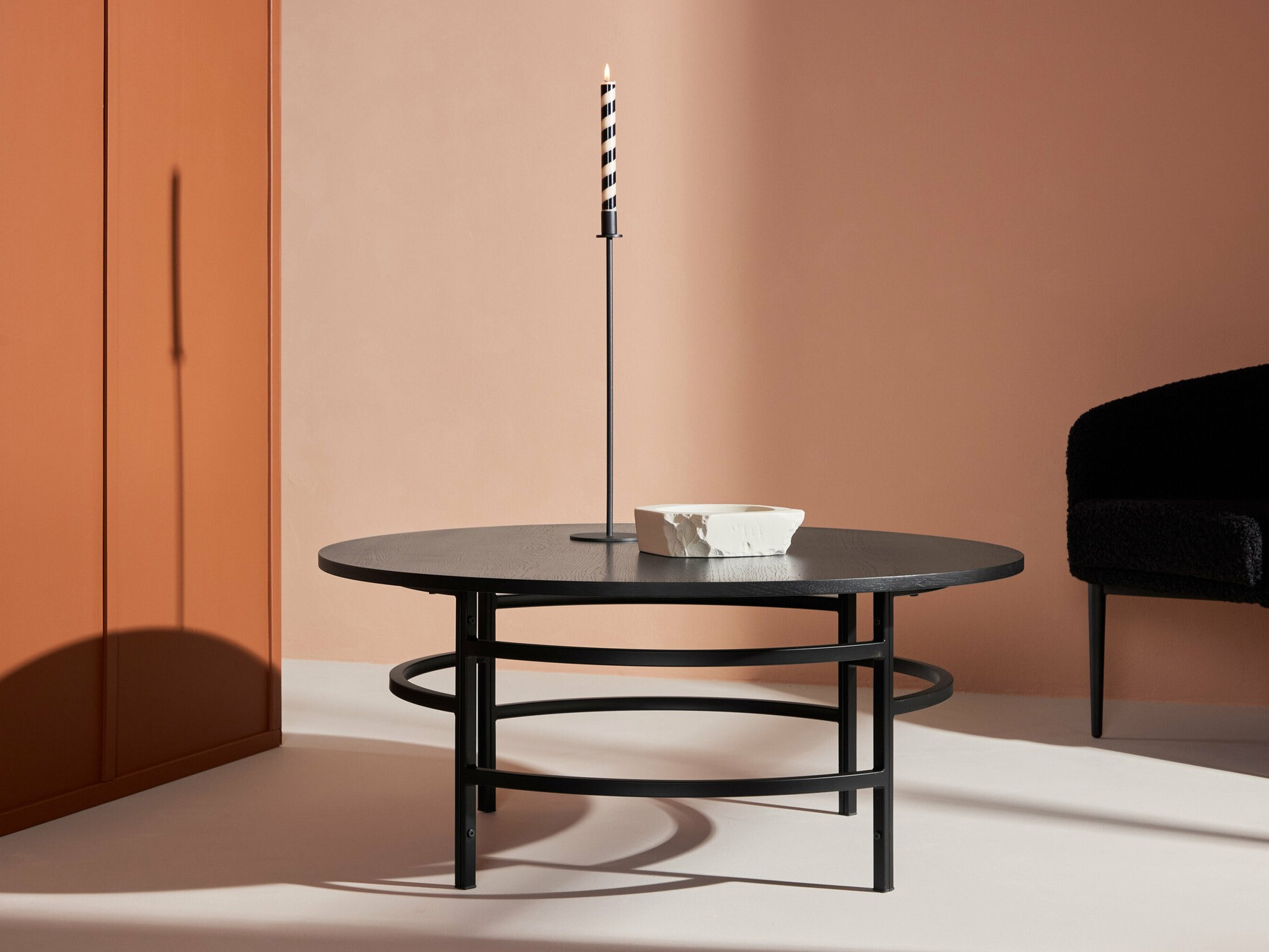 Stolić za kavu Dallas 4696 (Crna)